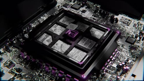 Advanced Microchip Connecting with a Motherboard