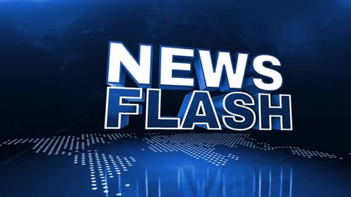 Futuristic News Flash Global Broadcast Opener