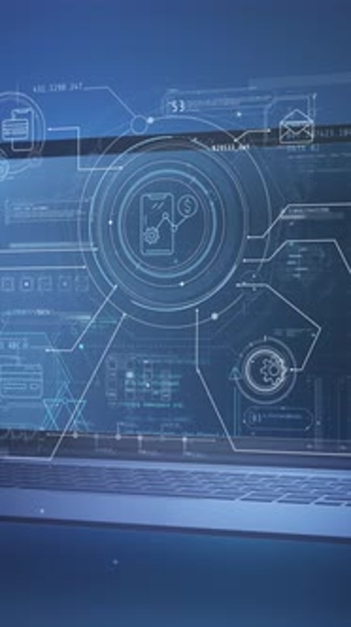 Animated Infographic of User Identification and Access, Backgrounds ...