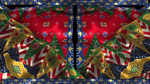 Indonesia Ethnic Silk Pattern Cloth Sarung Batik Jakarta Betawi Songket Kebaya Wave Kain Indonesian