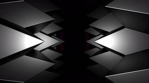 Cyan And Pink Strobe Dungeon With Spiky Secret Background Vj Loop In 4K