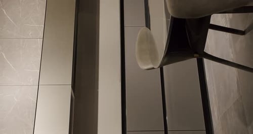 Luxury Kitchen with an Island Modern Interior in Luxury House