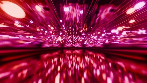 Glowing orbs network