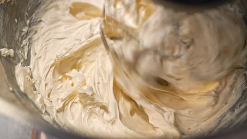 Stand Mixer Whipping Cream for Grease Cake Smooth Creamy Texture Fine Pastries