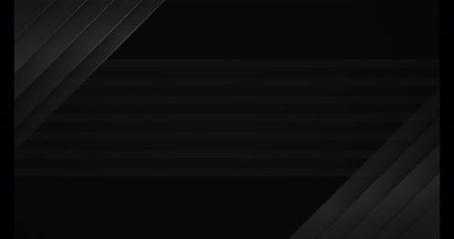 Dark Geometric Stripes Logo Reveal Animation