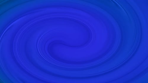 Abstract Blue Fluid Swirl Looping Motion Background