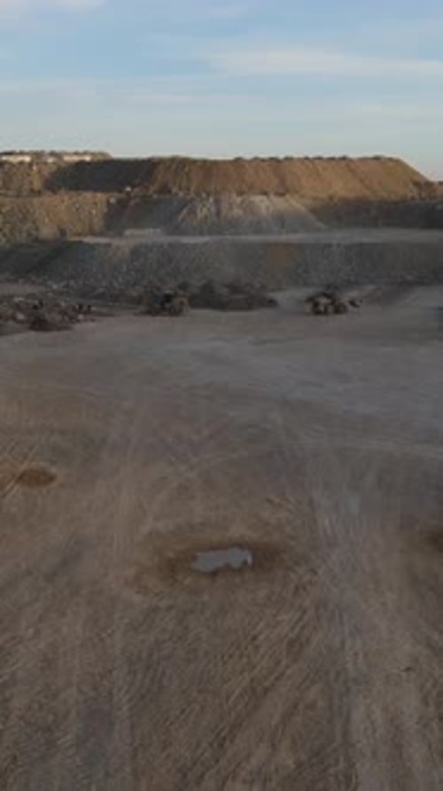 Construction Site Aerial View