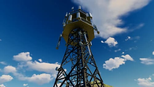 5G Signal Transmission Tower for High-Speed Communication