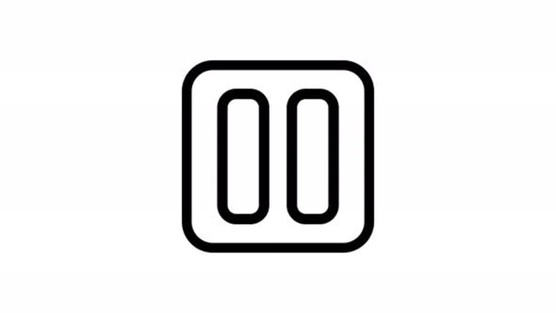 Pause Icon Digital Assets - Envato