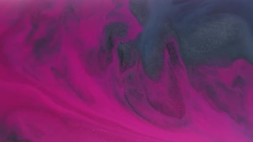Swirling Pink and Blue Abstract Background Texture