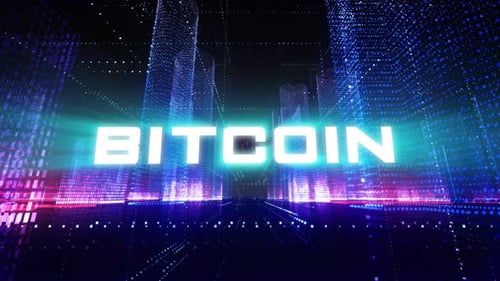 Technological Digital City Bitcoin