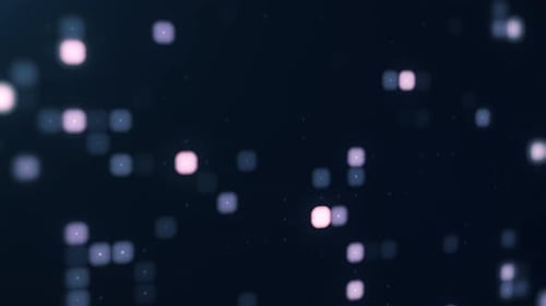 Abstract Digital Squares Background Animation