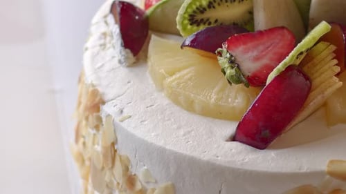 Köstlicher Geburtstags-Obstkuchen 2