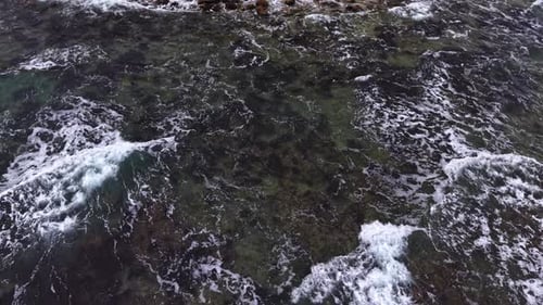 Exploring the rocky coastline of Bulgaria from above