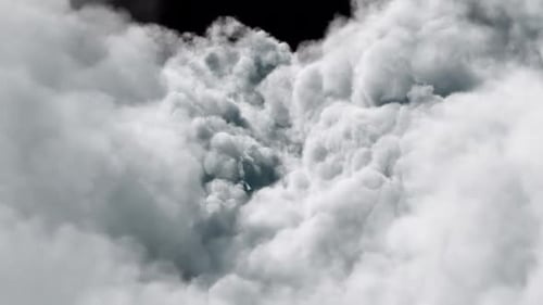 Transition of Clouds on Alpha Channel.