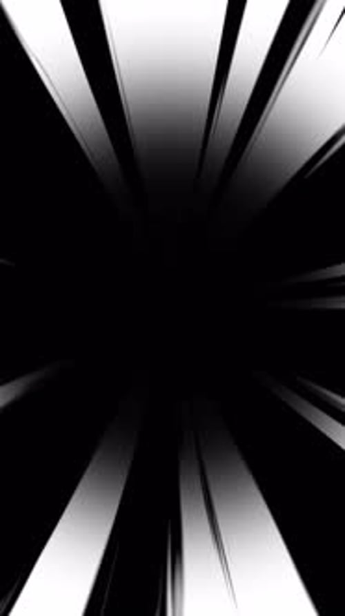 Abstract Radial Burst Speed Lines Animation