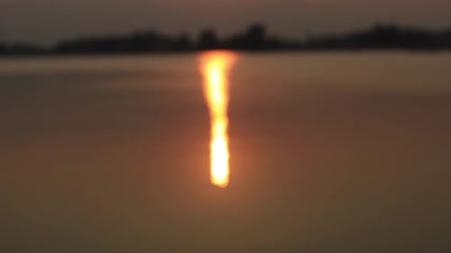 Sun Rising over the Ocean at Dawn