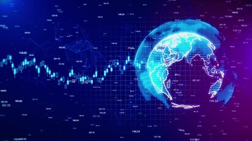 Global Encrypted Cybersecurity Network Data Cyber Security Cloud Computing IOT AI Technology