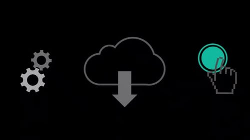 Technology Icon Animations Alpha Channel