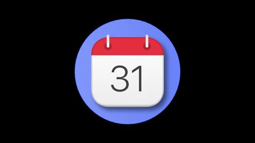 Анимация календаря