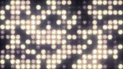 Dynamic Flashing Geometric Lights Background Loop