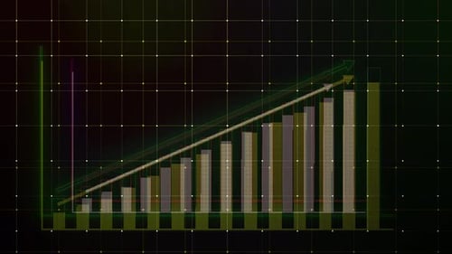 Business Growth Graph Chart Animated