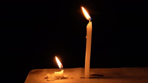 Another candlestick starts the end of another candlestick.