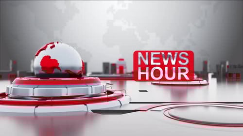 News Hour Background Loop 4k