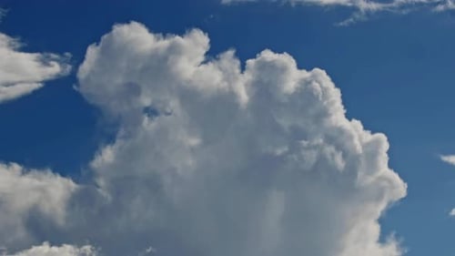Dense Rain Clouds Moving In The Sky In Spring 4