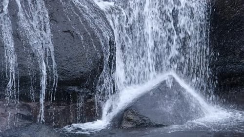 Waterfall in Iceland