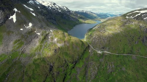 Norway's Snowy Mountains and Wonderful Lakes