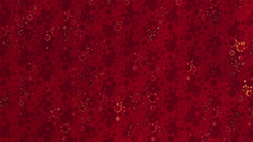Schöner roter Hintergrund mit festlichen Dekorationen, perfekt für den Valentinstag oder das chinesische Neujahrsfest