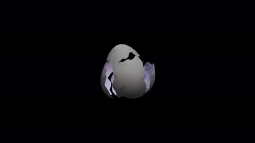 3D Animated Egg Cracking And Breaking Reveal