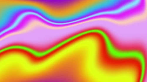Vibrant Abstract Fluid Color Flow Motion Background