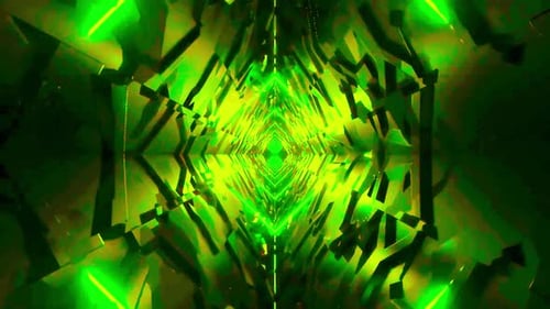 Futuristic Tunnel Motion Background