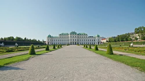 Belvedere Palace Vienna Austria