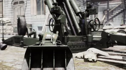 Cannon Gun in the City