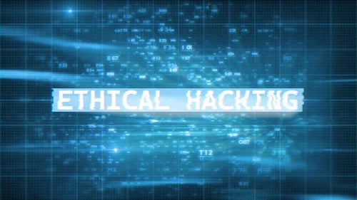 Arrière-plans de haute technologie pour le piratage éthique V 07