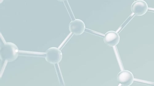 Hintergrund zur abstrakten Molekülstruktur