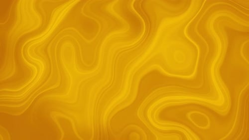 Abstract Golden Fluid Flowing Seamless Loop Background