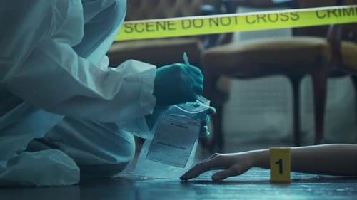 Crime Scene Evidence Collection Forensic Investigation