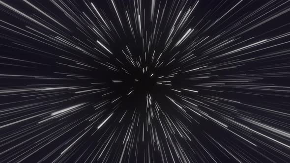 fast lightspeed,lines rays in motion.bright glowing lights flying ...