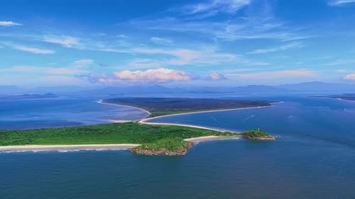 Brasilien Südliche Paradiesinsel Ungezähmte Küstenlandschaft Brasilien