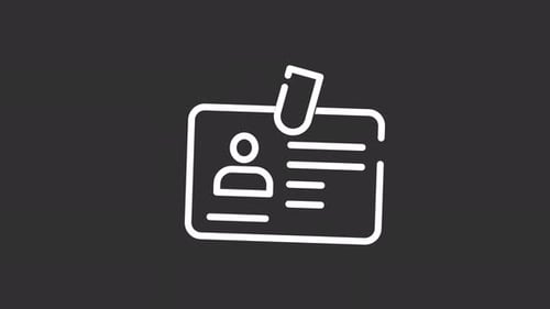 Tarjeta de identificación, verificación de identidad, acceso, credencial, credencial, pase de empleado