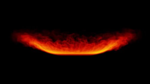 Dynamic Red Energy Arc Reveal Transition