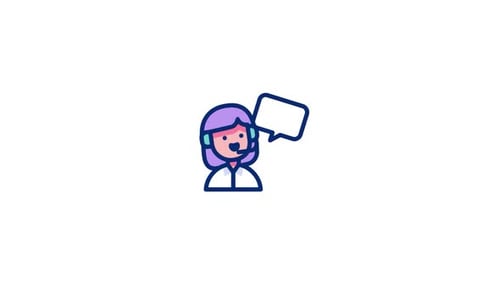 Helpdesk Animated Icon