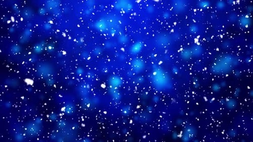 Weihnachts-Schneefall-Hintergrund Loop V3