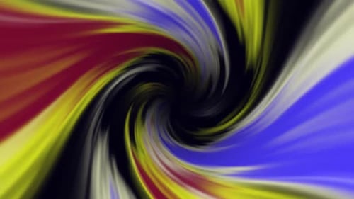 Dynamic Fluid Color Swirl Abstract Background Animation