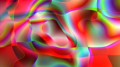 Abstract Colorful Dynamic Liquid Motion Graphics Background Loop