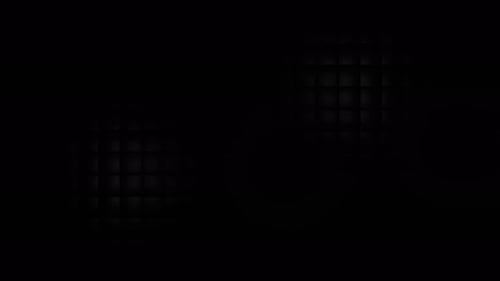 White Cybernetic Tetris Background Vj Loop In 4K